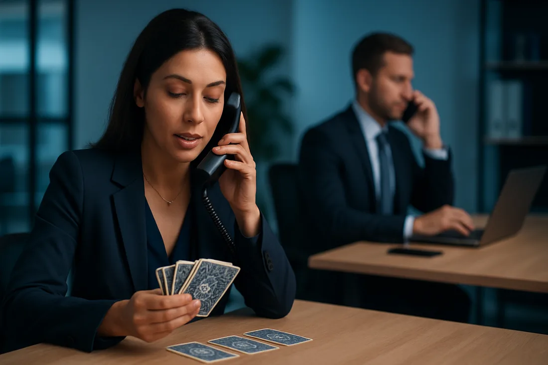 Cómo crear una línea de tarot paso a paso