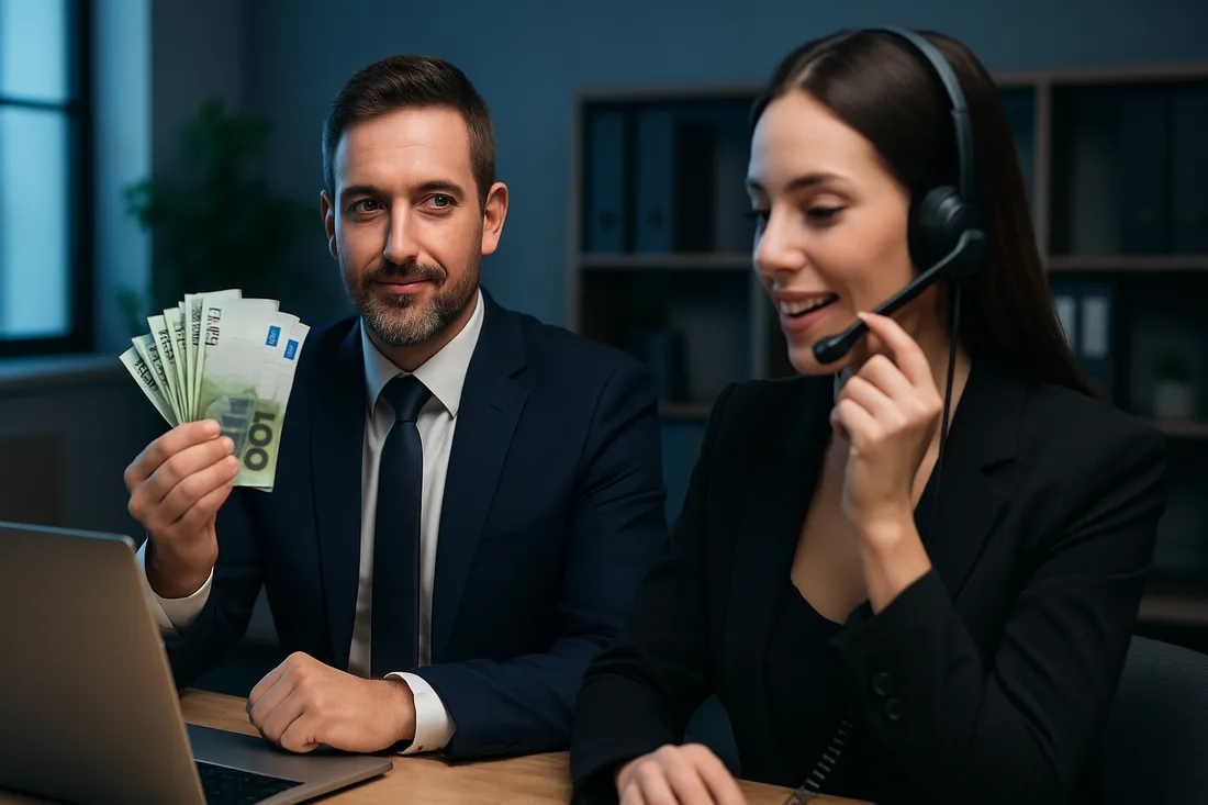 ¿Cuánto dinero se puede ganar con una 803 línea erótica en España?