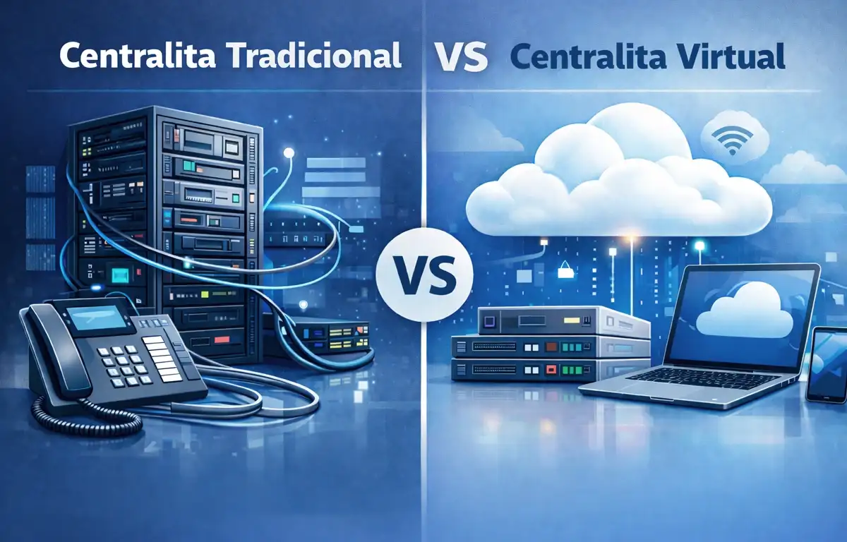 Comparativa centralita virtual vs centralita tradicional para empresas